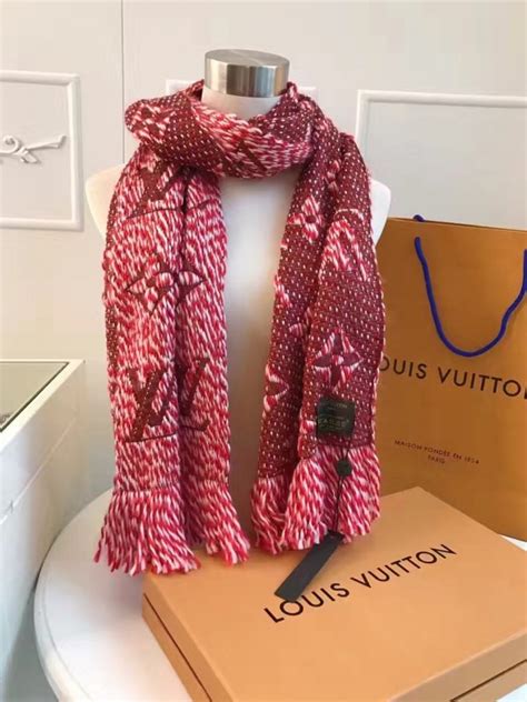 authentic vs replica louis vuitton scarf|louis vuitton wool cashmere scarf.